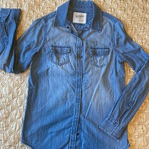 Arizona Jeans Denim Button-Up